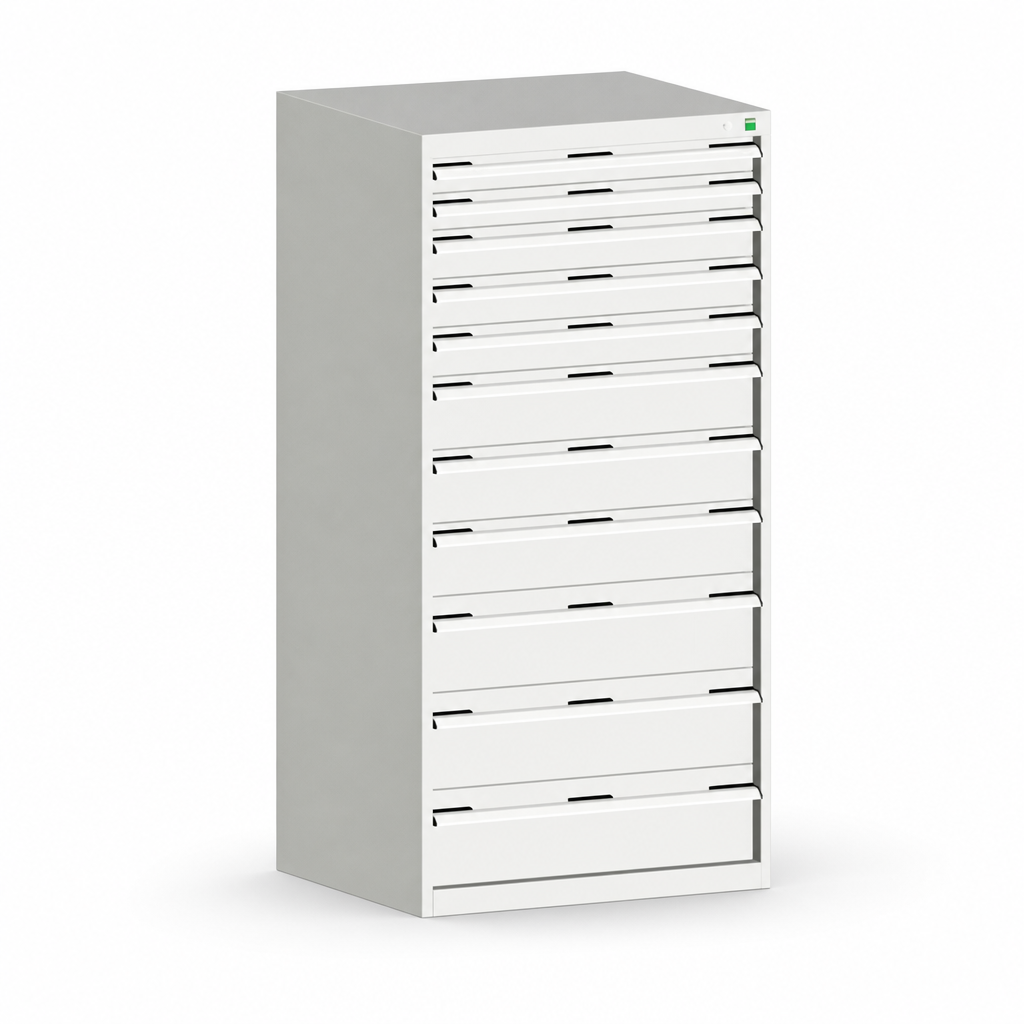Tall Multi Drawer Tool Storage Cabinet 1600x800x525mm