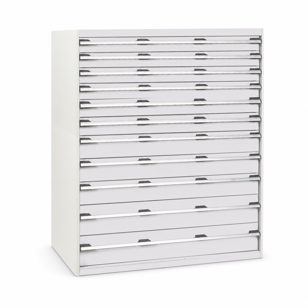 Tall Steel Multi-Drawer Tool Storage Cabinet 1600h x 1300w x 750d