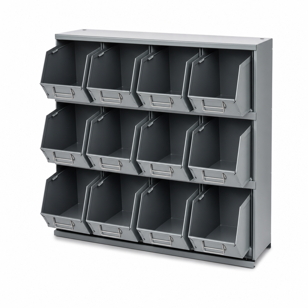 Tilt Drawer Small Parts Storage Bins
