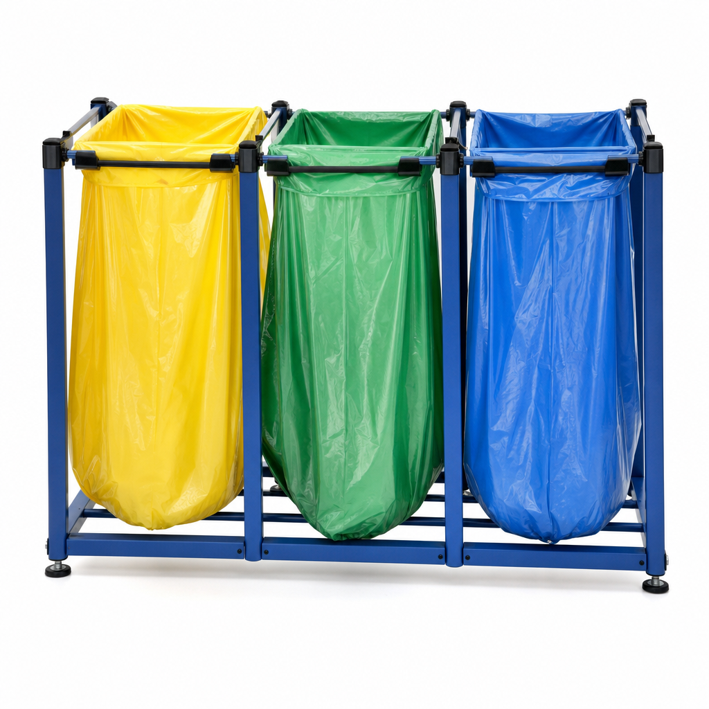 Warehouse Racking Recycling Bags for Waste Segregation