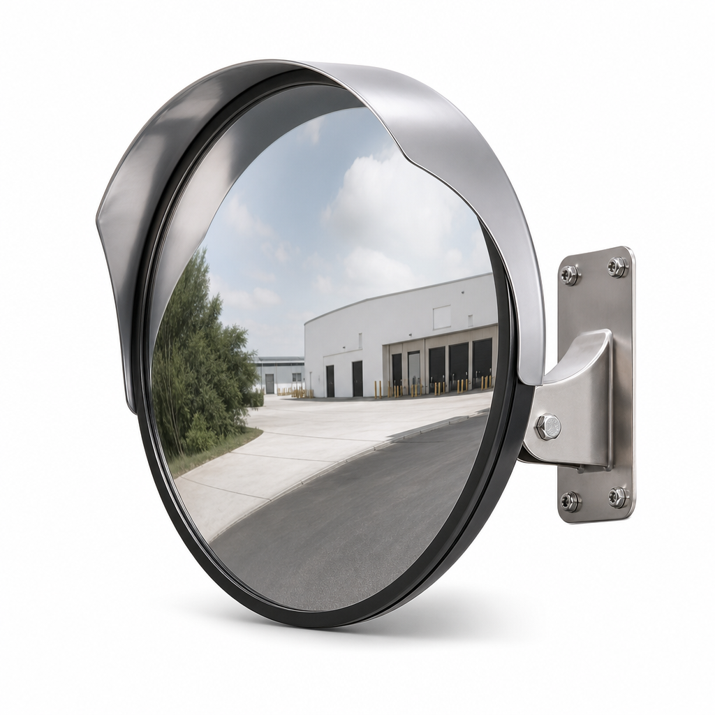 Wide Angle Security Mirror with 130° Viewing Angle