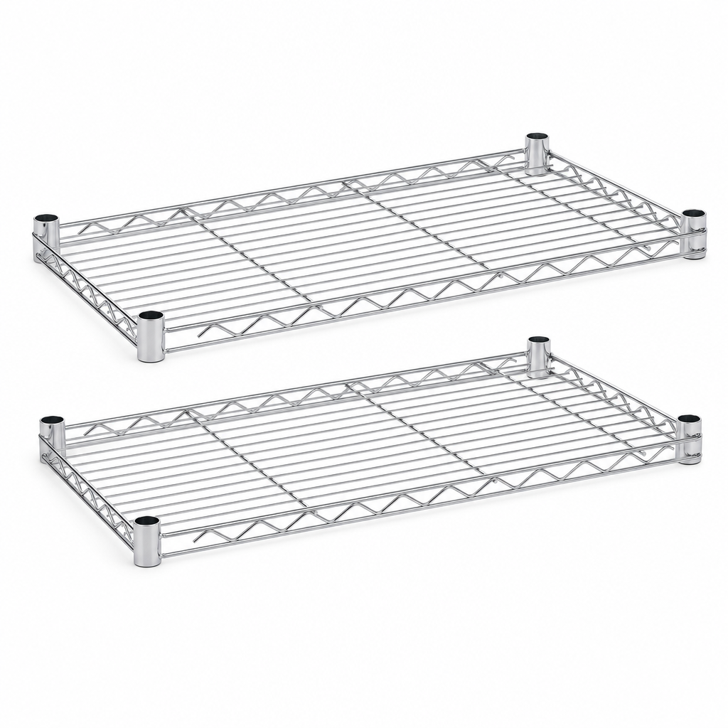 Wire Shelving Additional Shelf Pack of 2