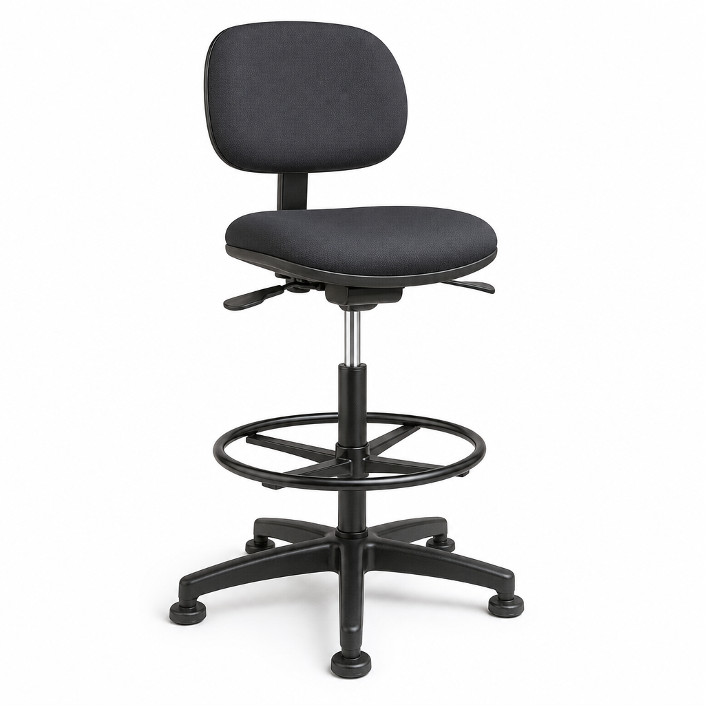 Workshop Draughtsman Chair with Footrest