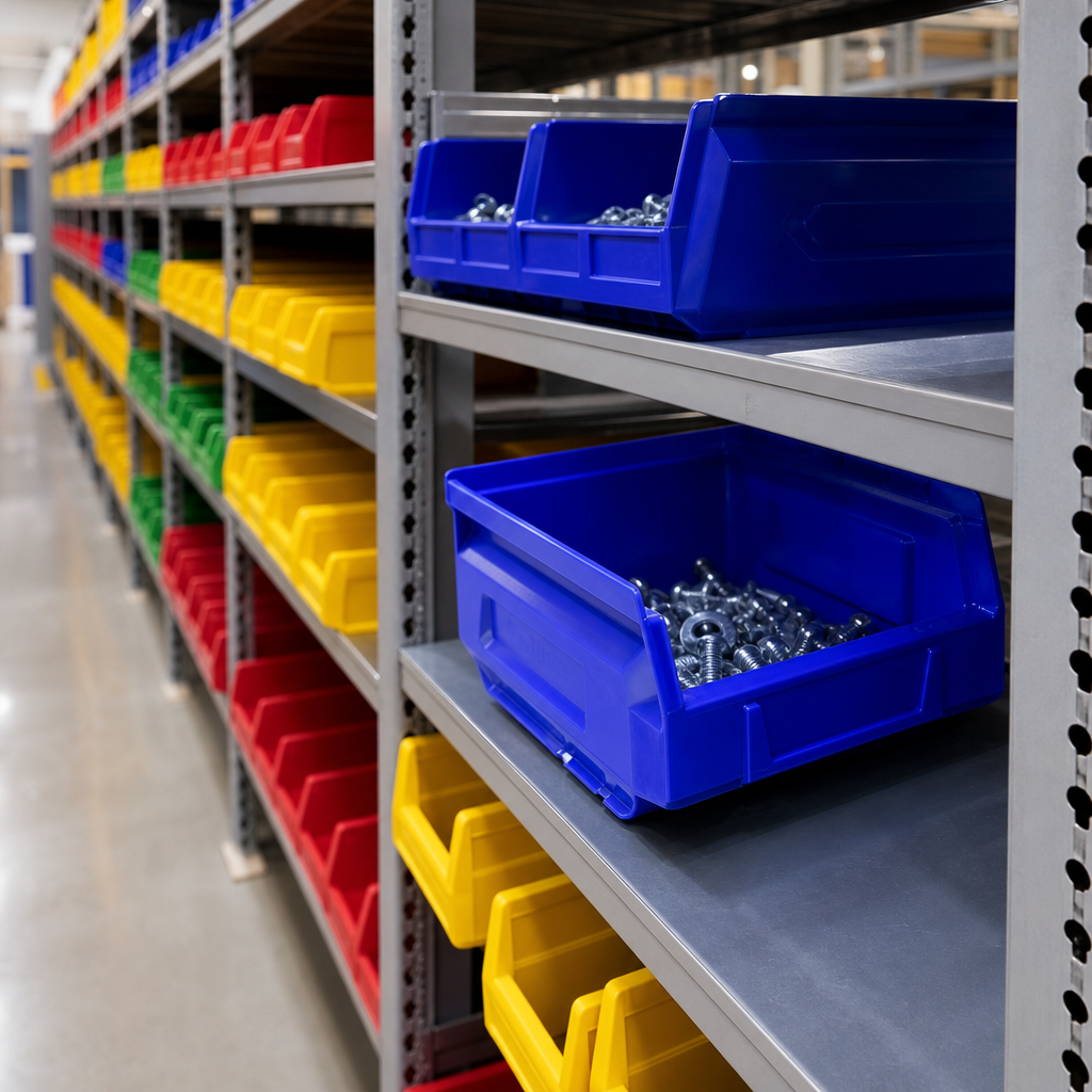 0.4 Litre Plastic Storage Picking Bins – Pack of 100