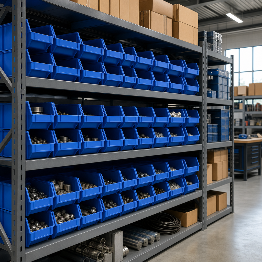 0.4 Litre Plastic Storage Picking Bins – Pack of 100
