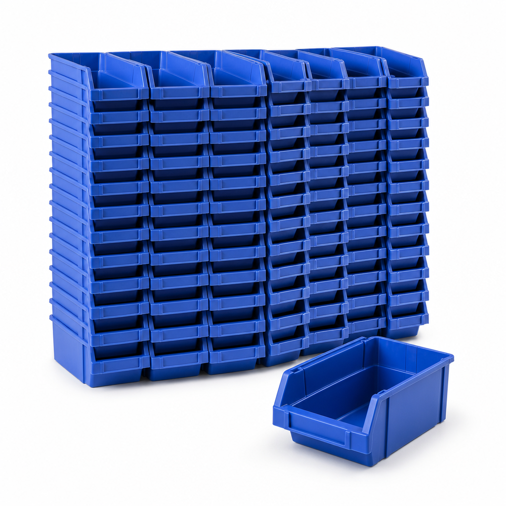0.4 Litre Plastic Storage Picking Bins – Pack of 100