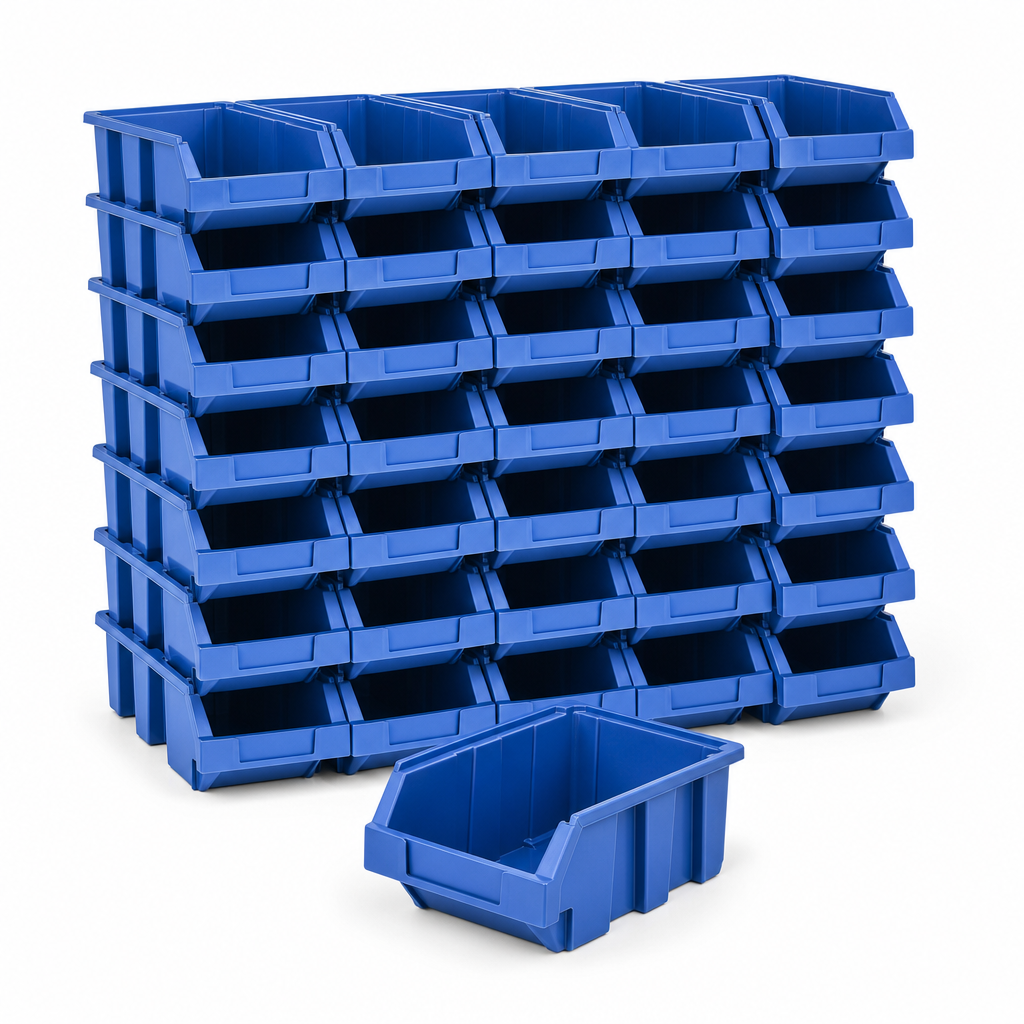 0.4 Litre Plastic Storage Picking Bins – Pack of 100