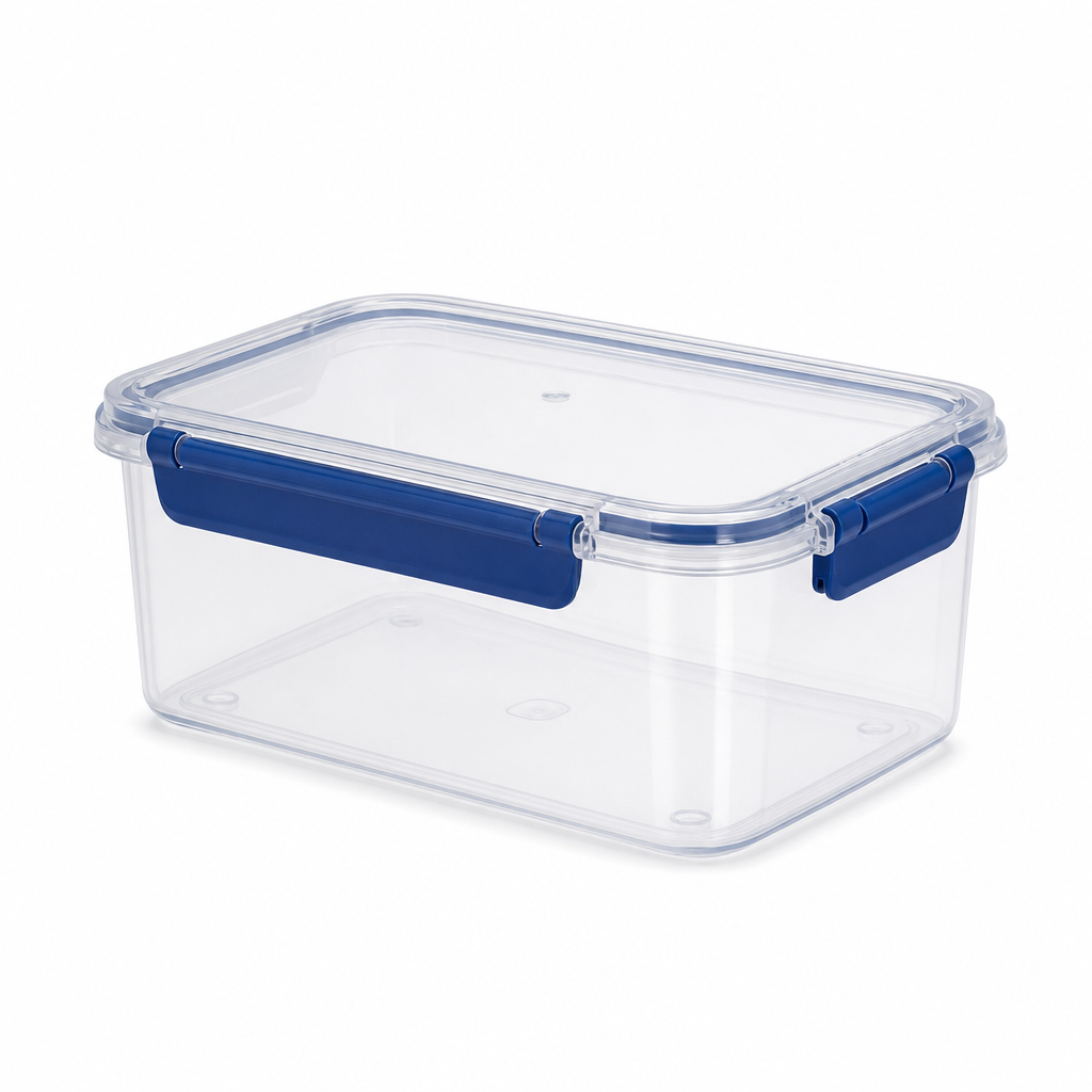 0.7 Litre Clear Clip Lock Storage Box