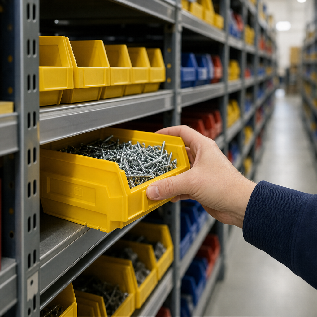 0.7 Litre Plastic Storage Picking Bins – Pack of 100