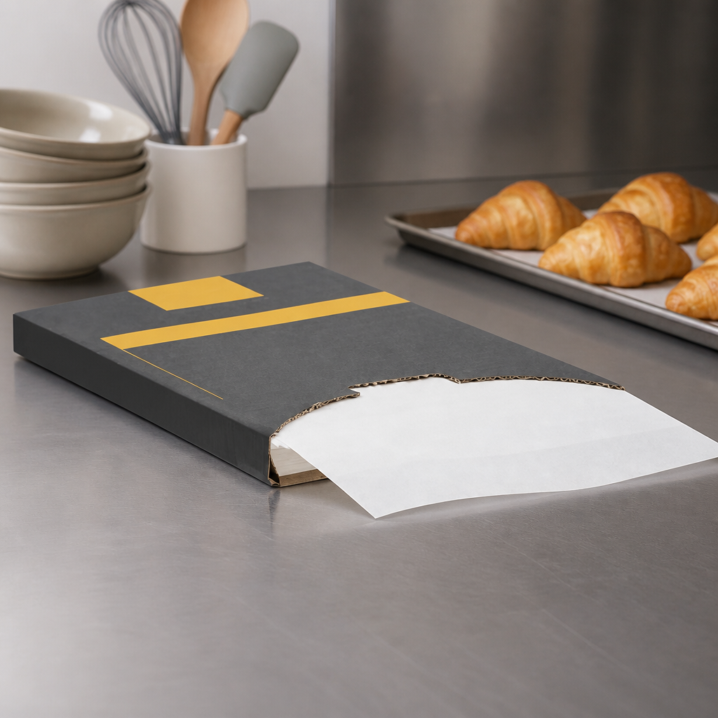 Greaseproof Baking Paper 325 x 530mm 500 Pack Commercial Use