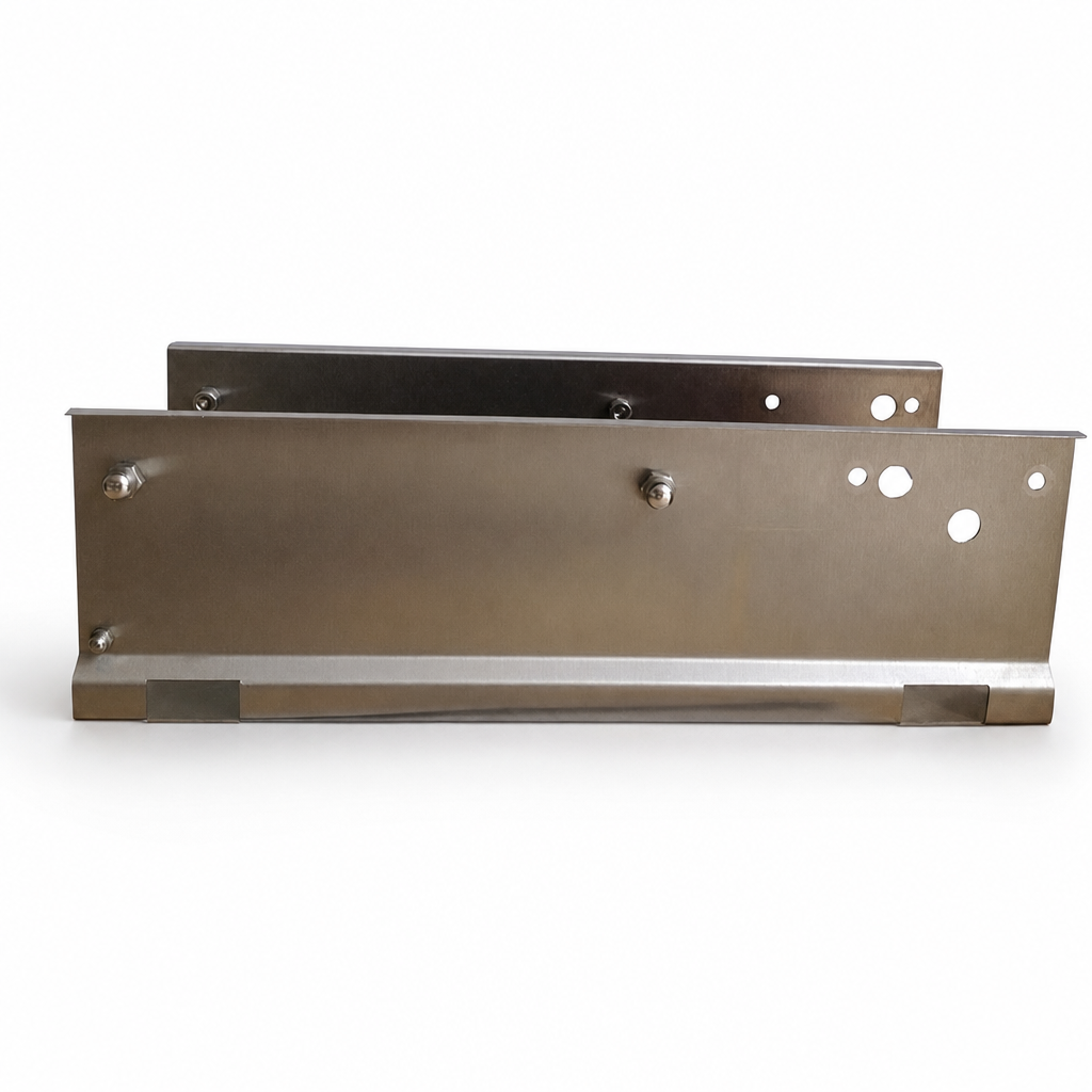 Commercial stainless steel shell replacement for sausage stuffer