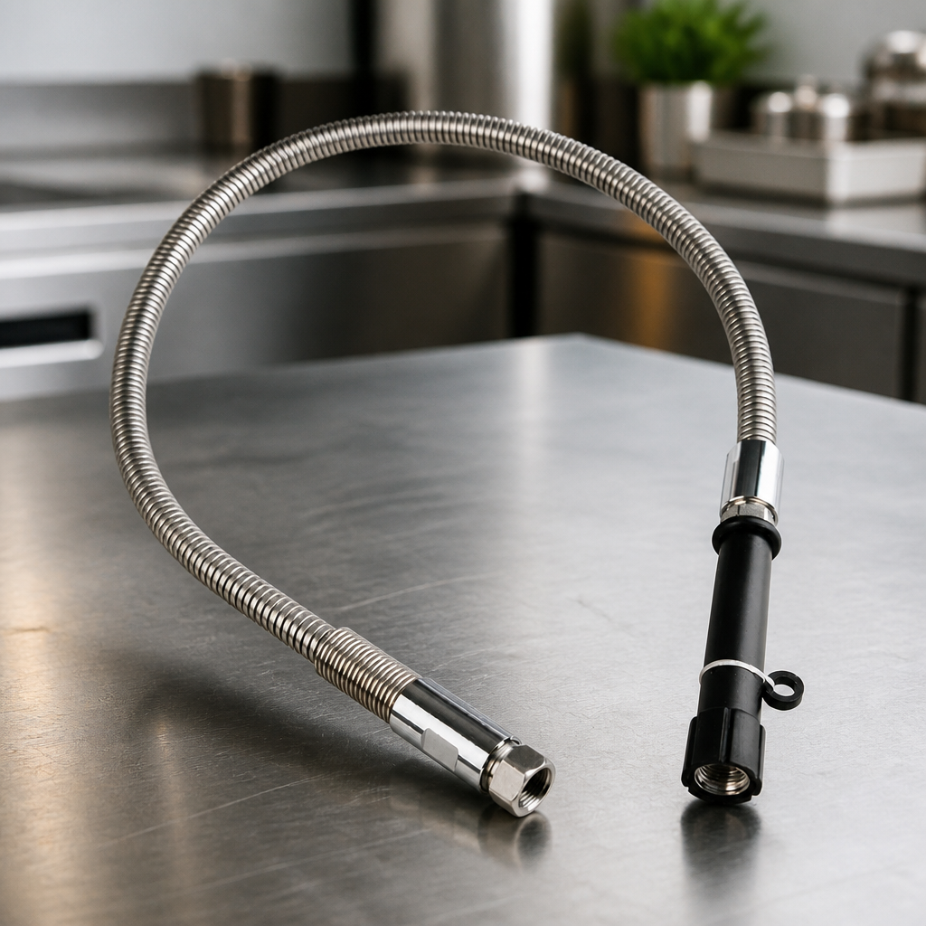Commercial Stainless Steel Hose Assembly for Pre Rinse Sprays