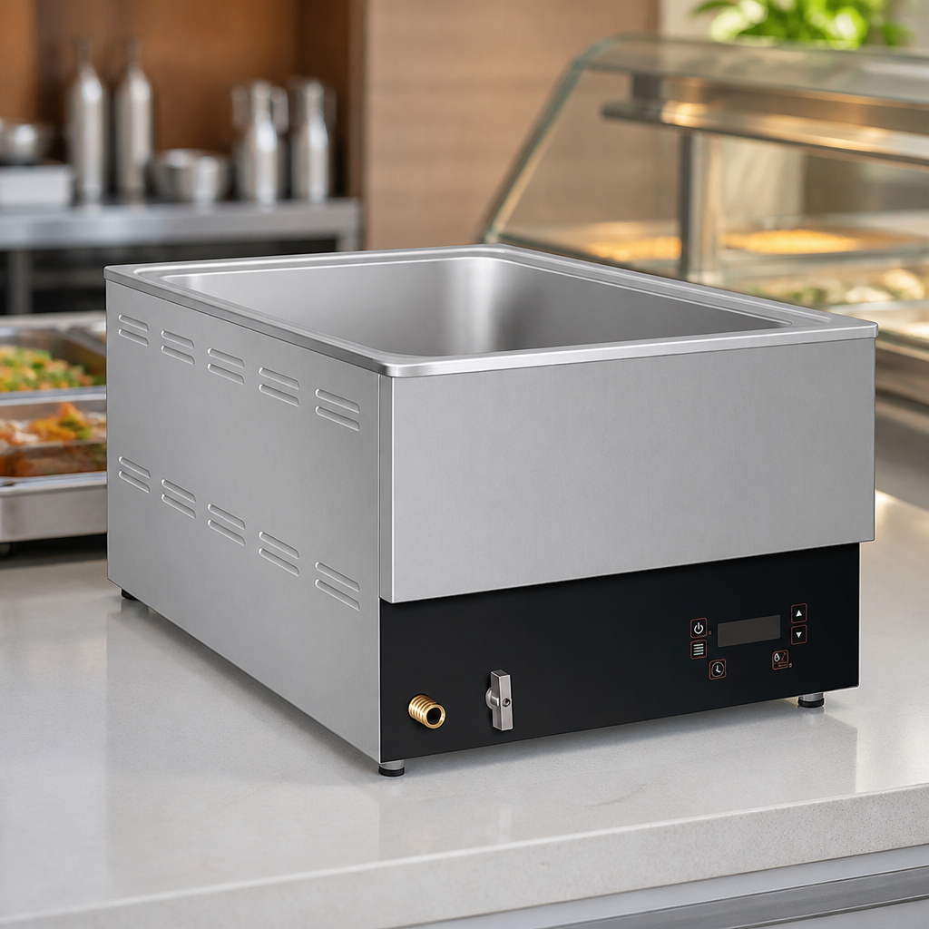 Commercial Countertop Heated Well Bains Marie 3kW 290x368mm