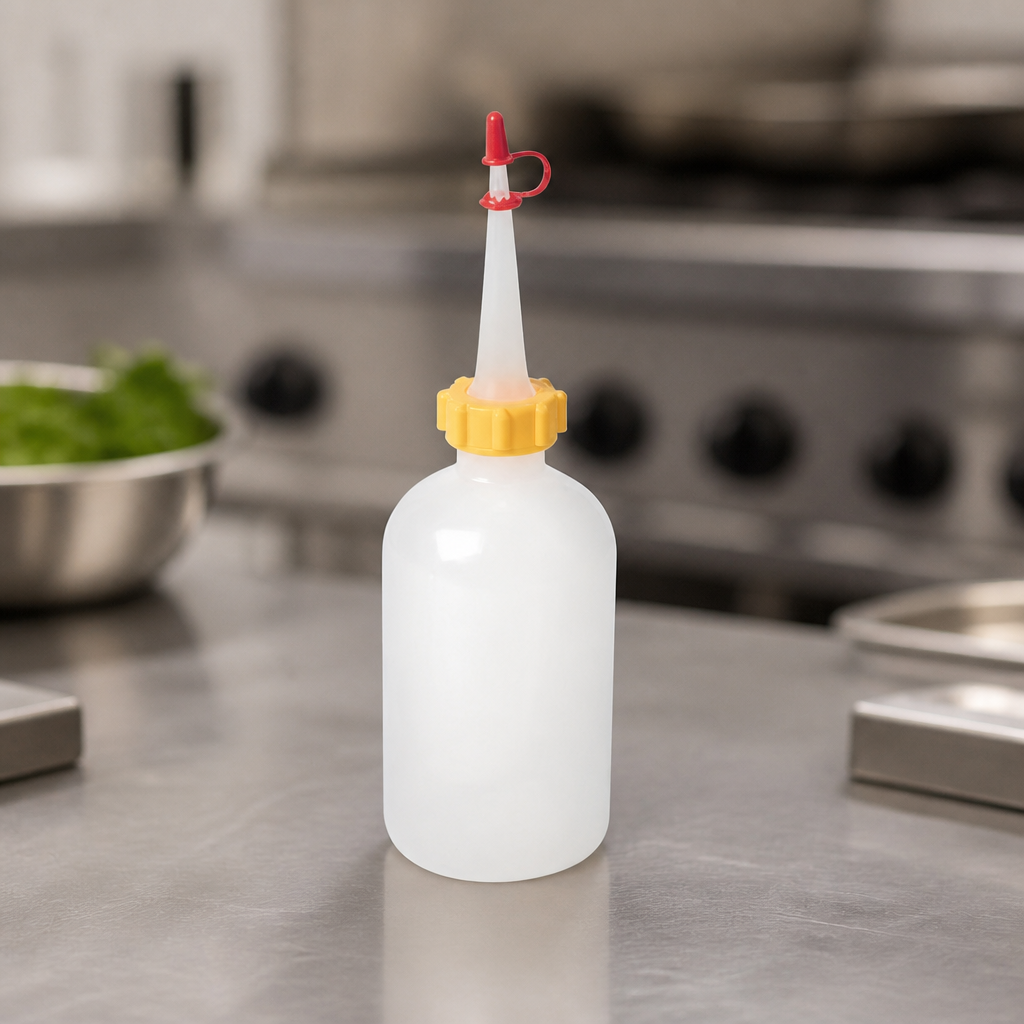 250ml Commercial Squeeze Bottle for Sauces and Condiments