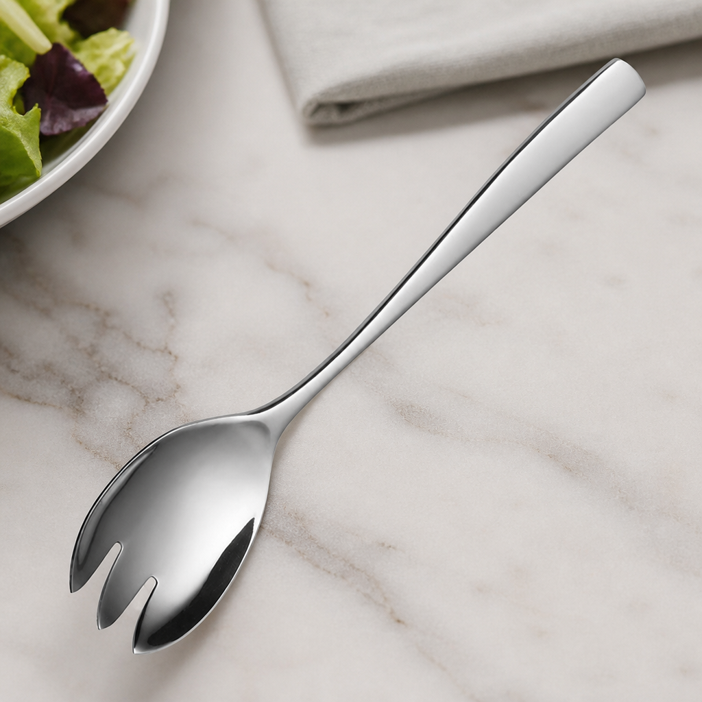 Commercial Salad Forks Set - 12 Pack Stainless Steel Cutlery