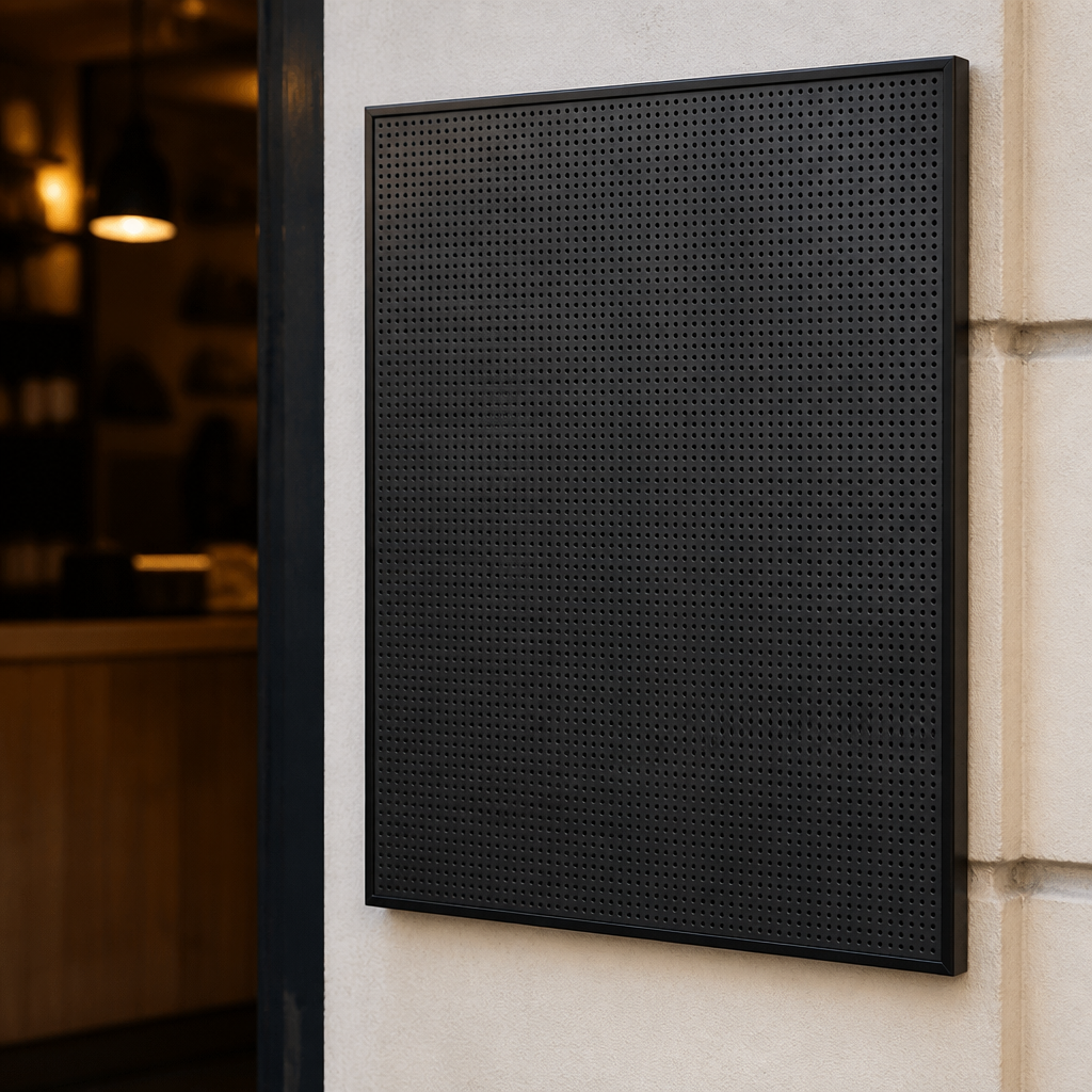 Commercial Peg Board 457mm x 610mm for message display