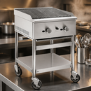 600mm Commercial Freestanding Gas Chargrill with Cast Iron Grate