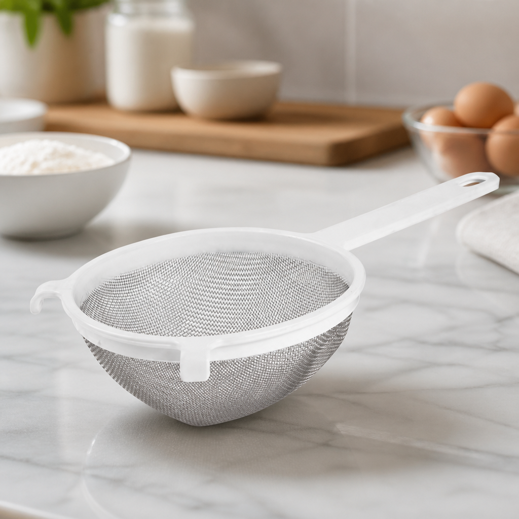 Commercial 14cm Polypropylene Frame Sieve for Busy Kitchens