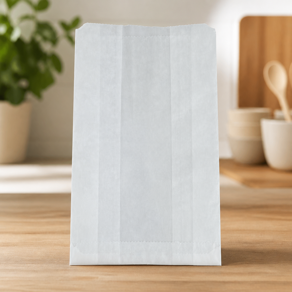 Large Compostable Hot Food Bags 500 Pack Paper Bags