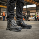 Premium Heavy Duty Leather Safety Boot S3 SRC - Comfortable, Durable, and Protective Footwear for Work Environments