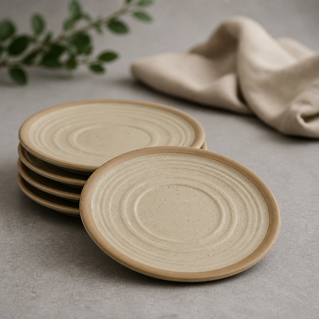 Commercial Stoneware Espresso Saucers 135mm - 6 Pack