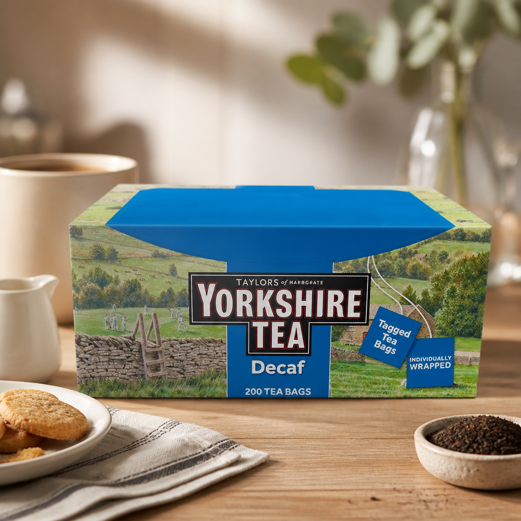 Commercial Decaf Tea Bags 200 Pack Individually Wrapped