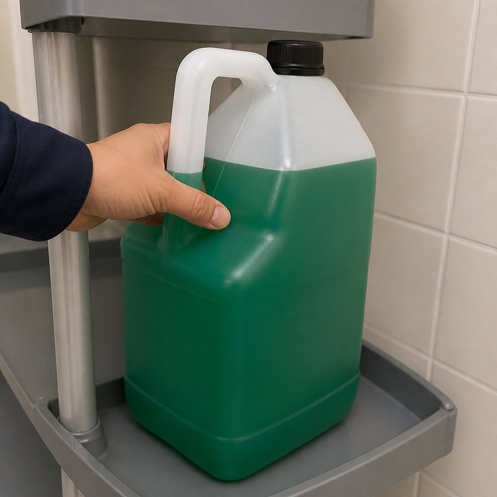Commercial Floor Cleaner 2x5L for kitchens and food areas
