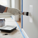Premium 1.5 Inch Quality Paint Brush for Walls and Surfaces - Long Lasting and Durable Design