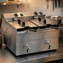 Commercial Induction Fryer 15Ltr Electric Counter Fryer