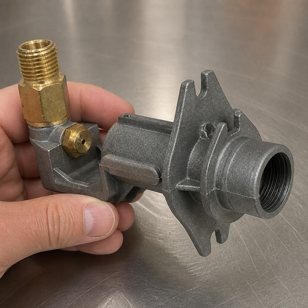 Commercial Open Burner Venturi Replacement for gas oven range