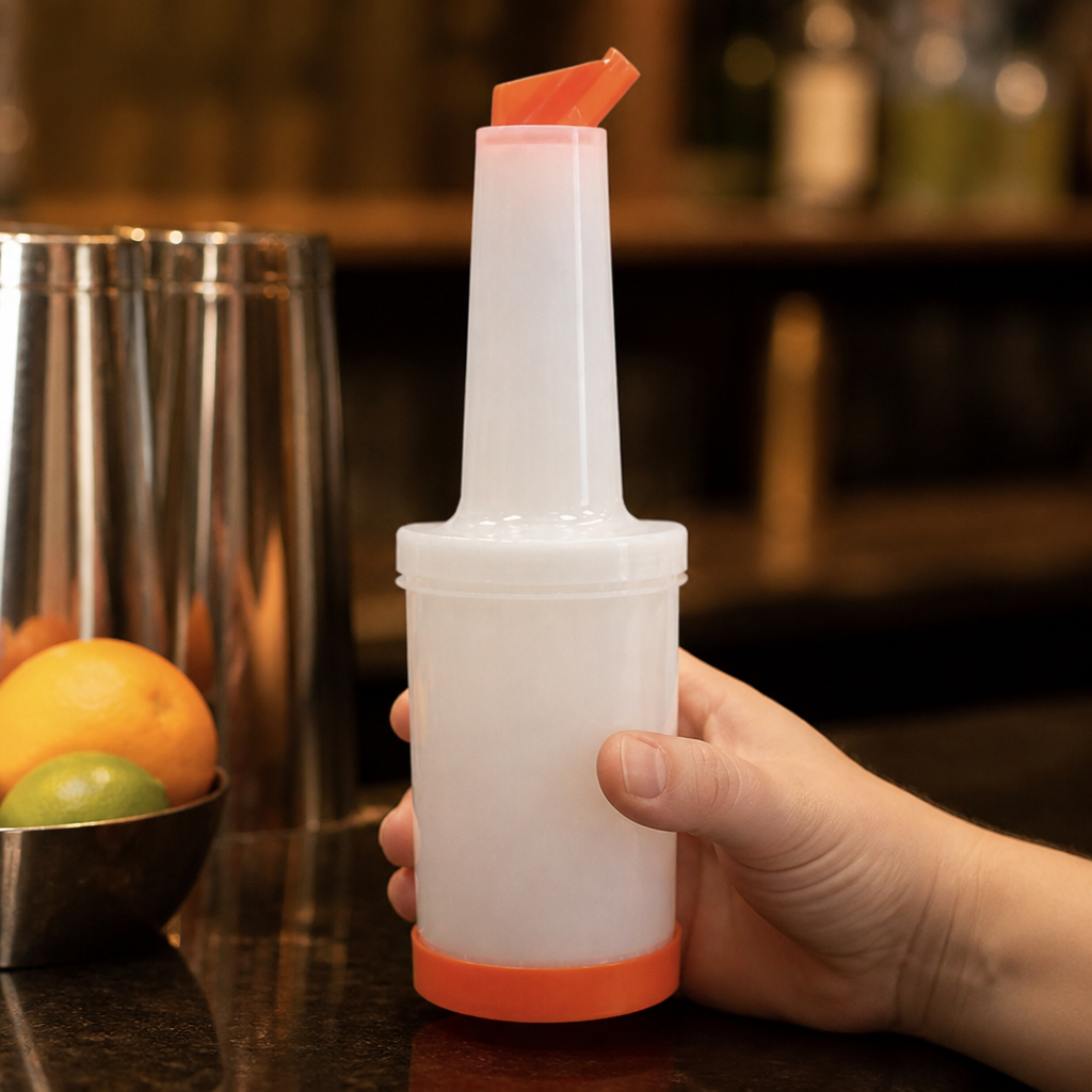 Commercial Juice Pourer 1 Litre with Detachable Lid