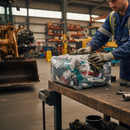 Premium Mixed Fibre Wipers 10KG - High Absorbency for Industrial Cleaning Tasks - High-Quality Professional Grade for Industrial and Commercial App...