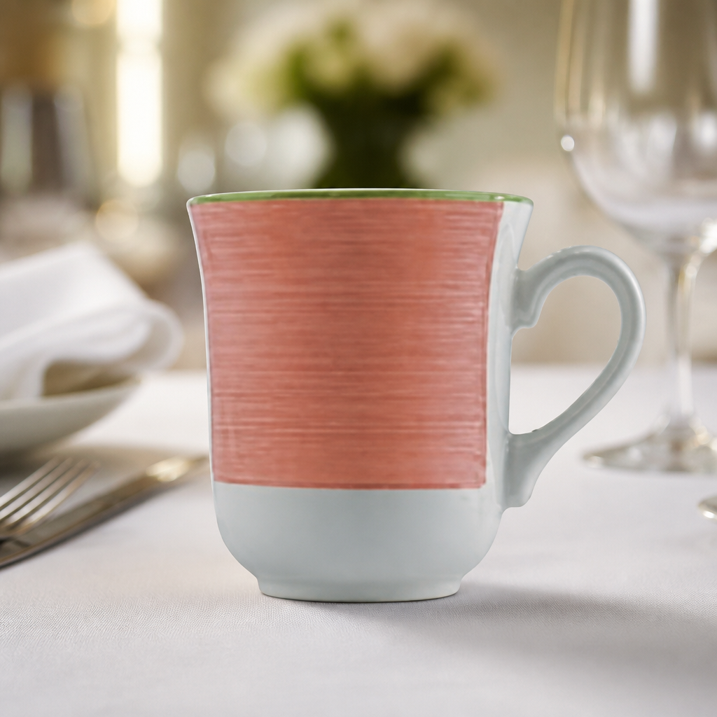 Commercial 285ml Pink Club Mugs - 36 Pack Catering Supplies