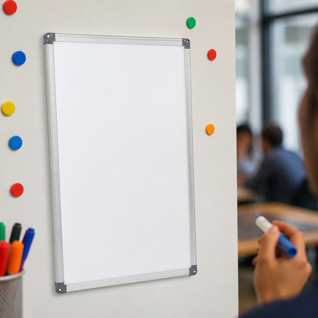 Commercial Magnetic Whiteboard 400x600mm Wallboard