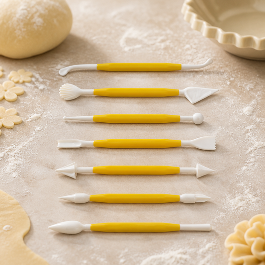 Commercial Cake Decorating Modelling Tools Set 8 Pack