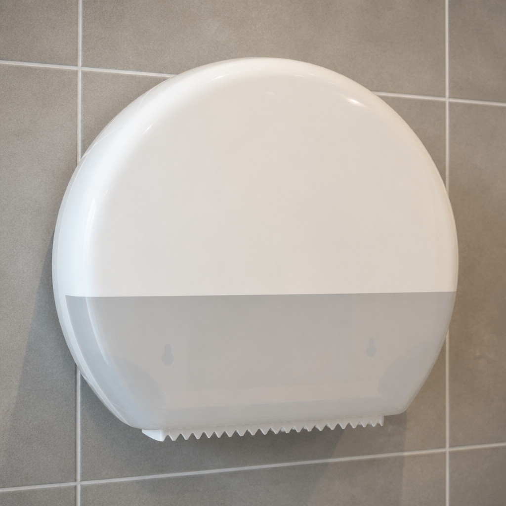 Commercial Jumbo Toilet Roll Dispenser with refill modes