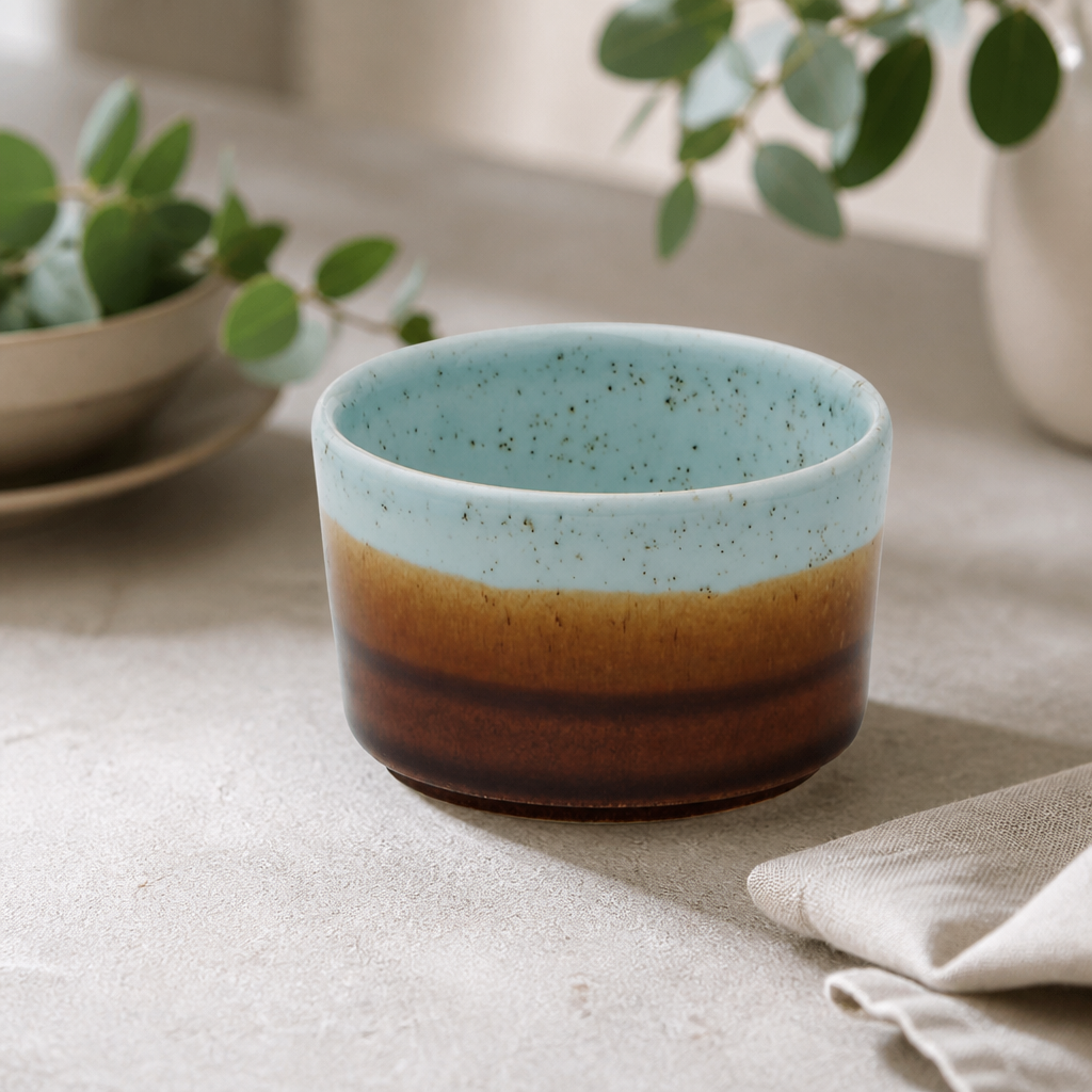 Commercial Duck Egg Porcelain Bowls 8oz - 12 Pack