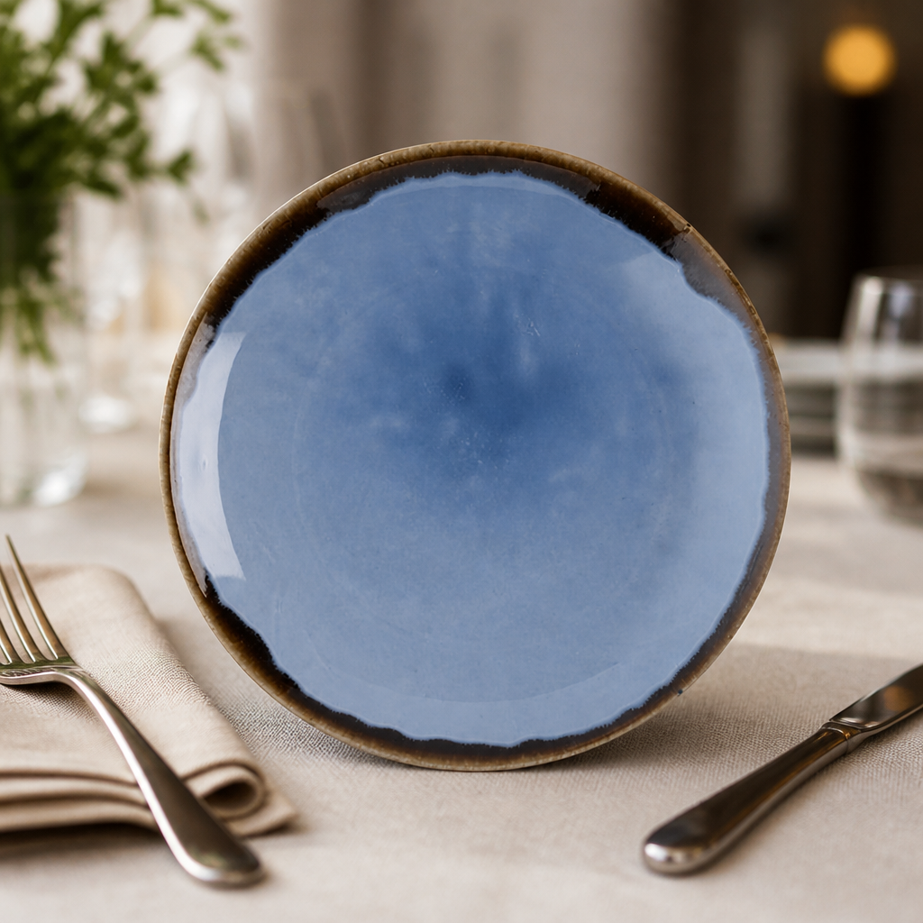 Commercial Coupe Plates 165mm - Durable Vitrified Ceramic 12 Pack