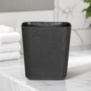 Commercial Black Waste Bin 8Ltr Slim Space-Saving Design