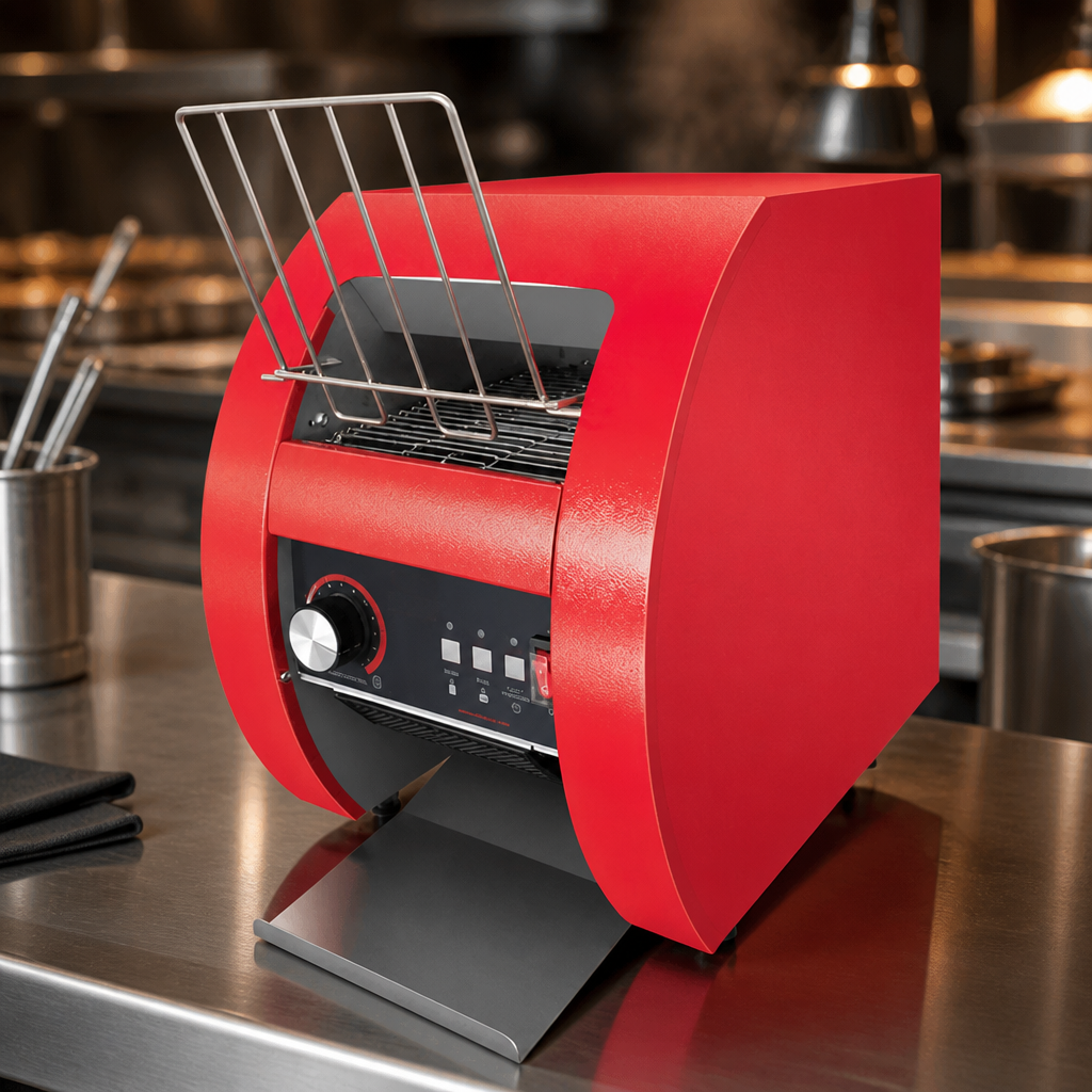 High Capacity Commercial Conveyor Toaster 280 Slices Per Hour