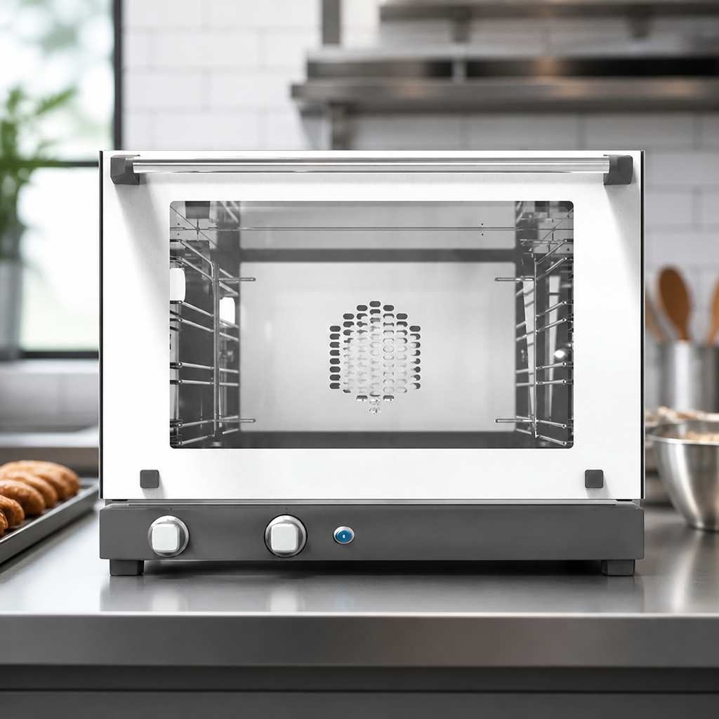 Commercial Bakery Convection Oven 4 Tray Capacity 3kW