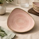 Commercial Stonecast Raw Terracotta Lotus Bowls 235mm 12 Pack