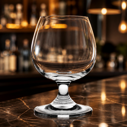 Crystal Brandy Glasses 255ml - Set of 6 - Commercial Glassware