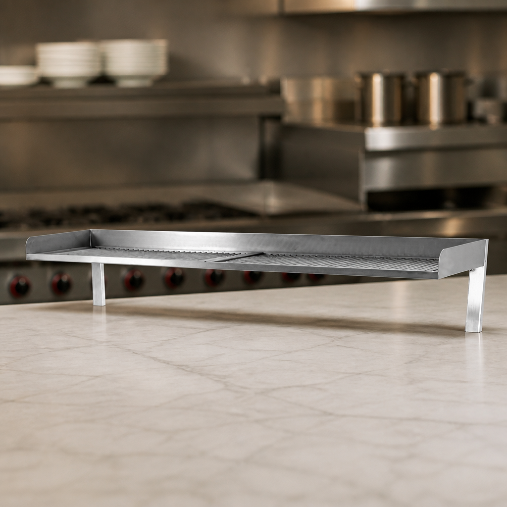 Commercial Stainless Steel Resting Shelf 750mm High