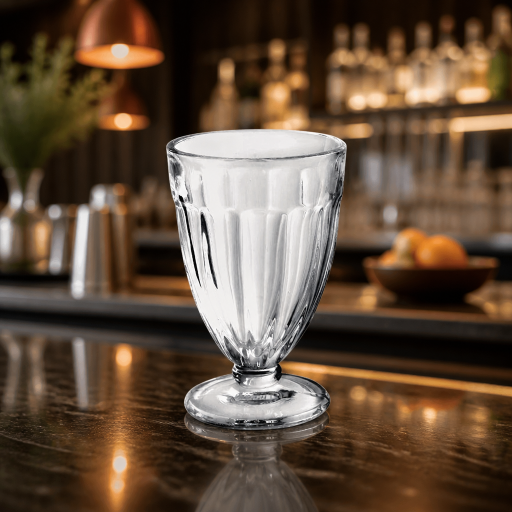 Commercial Sundae Glasses 320ml Retro Style 6 Pack