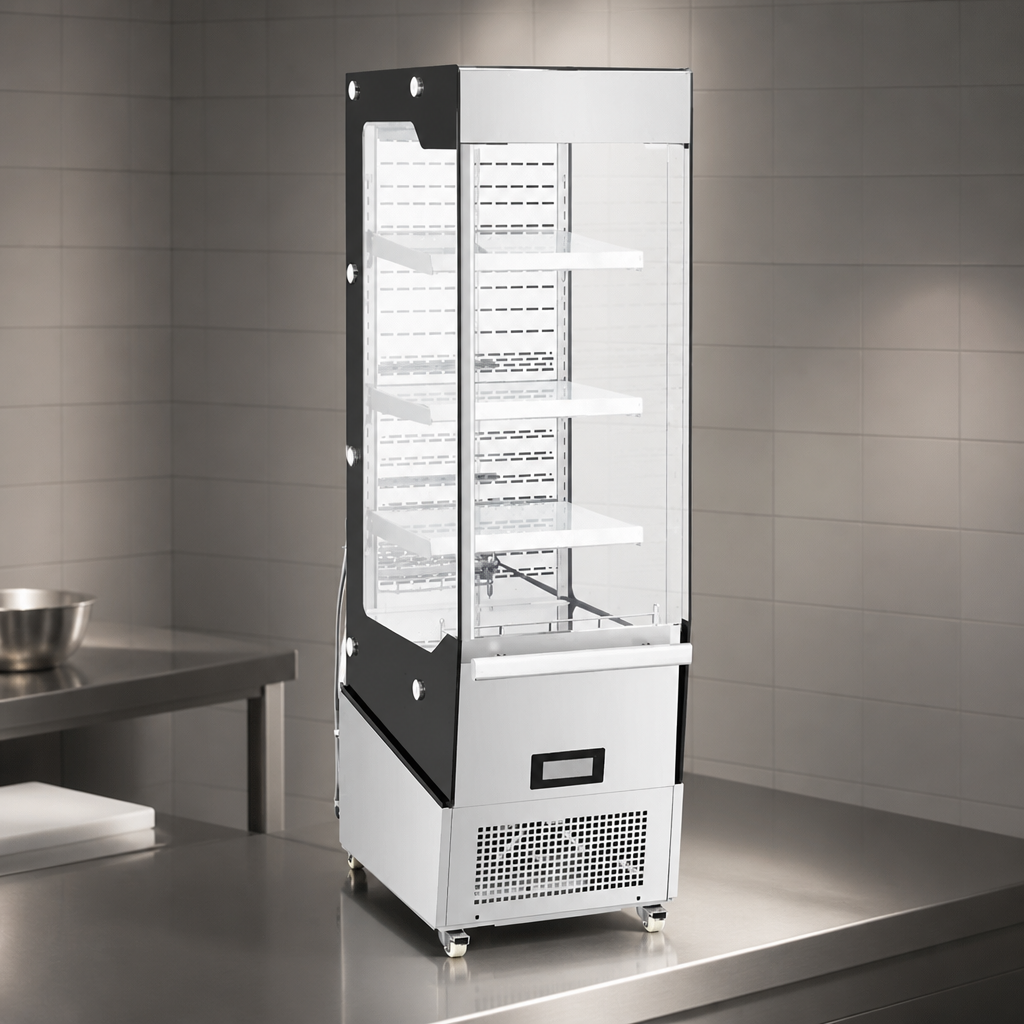 220L Slimline Multideck Display Fridge with Door
