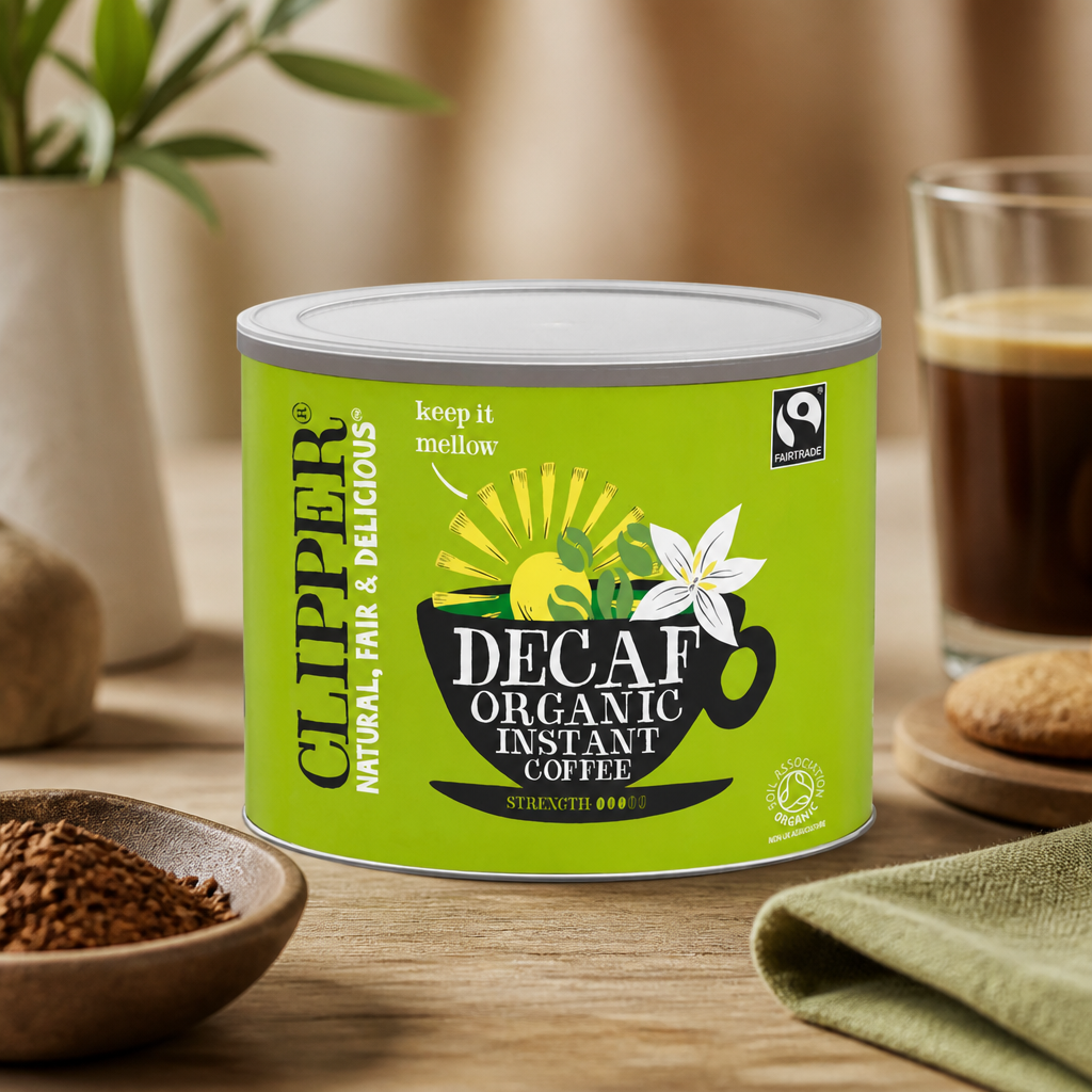 Organic Decaf Instant Coffee 500g Fairtrade Certified
