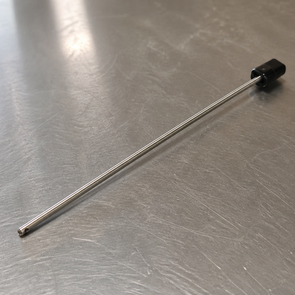 Replacement stirring rod for commercial hot chocolate machine