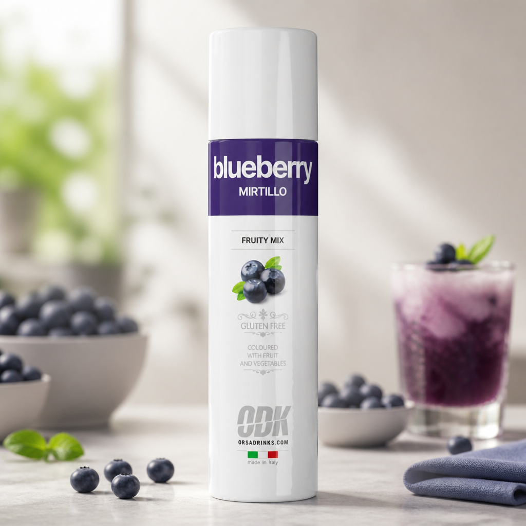 Commercial Blueberry Fruit Puree 750ml for cocktails