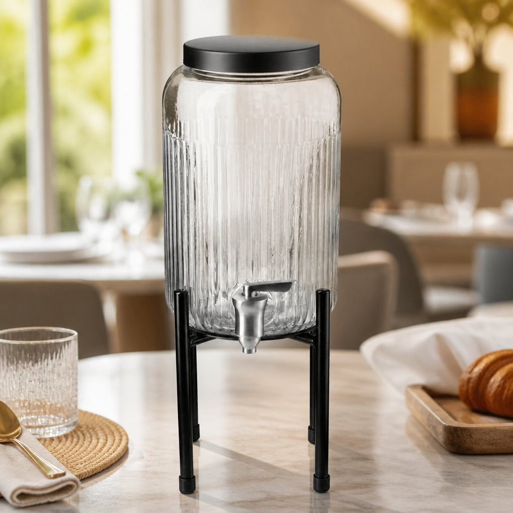 Commercial Beverage Dispenser 3.8L Stainless Steel Drink Server
